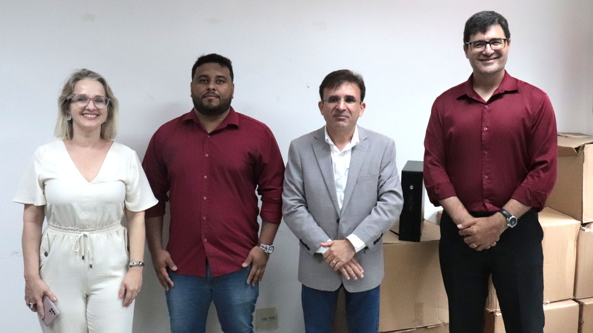 Pró-Reitoria de Administração realiza entrega de computadores doados à UFPB pelo TRE-PB Foto: Milena Dantas