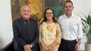 Reitora da UFPB se reúne com deputado Branco Mendes e amplia articulação com Assembleia