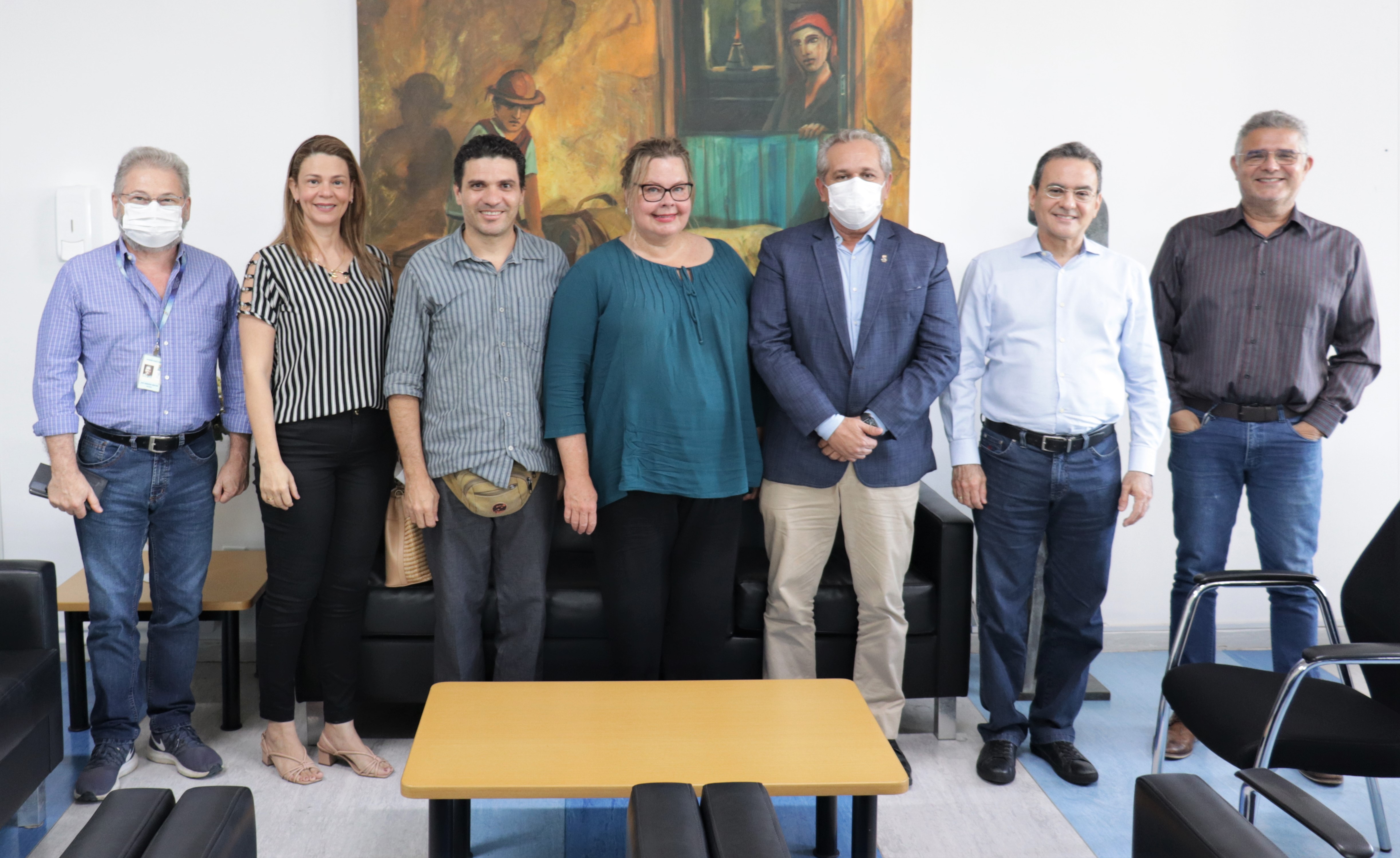 REITORIA DA UFPB RECEBE COMITIVA DE DOCENTES PARTICIPANTES DE INTERCÂMBIO COM A UNIVERSIDADE DE ÖREBRO, NA SUÉCIA Foto: Angélica Gouveia