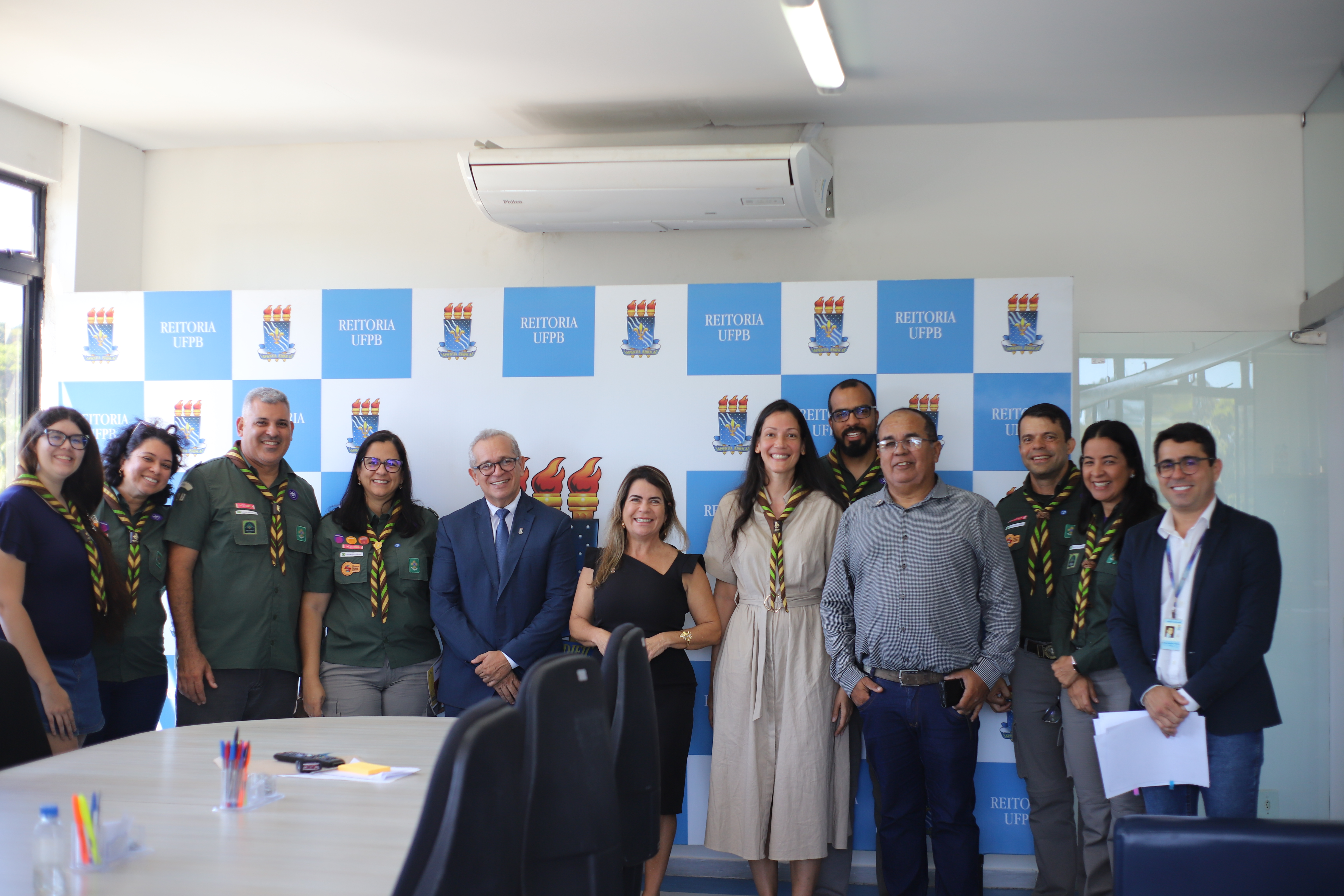 UFPB firma acordo de cooperação técnica com grupo Escoteiro Amary 147 PB Foto: Lucas Andrade
