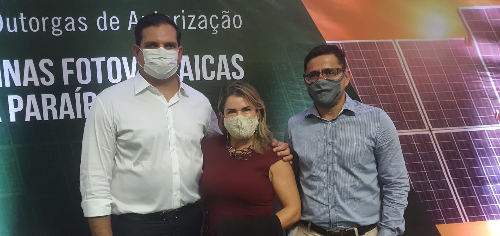 UFPB participa de solenidade de outorgas para implantação de usinas  fotovoltaicas na Paraíba Foto: Oriel Farias