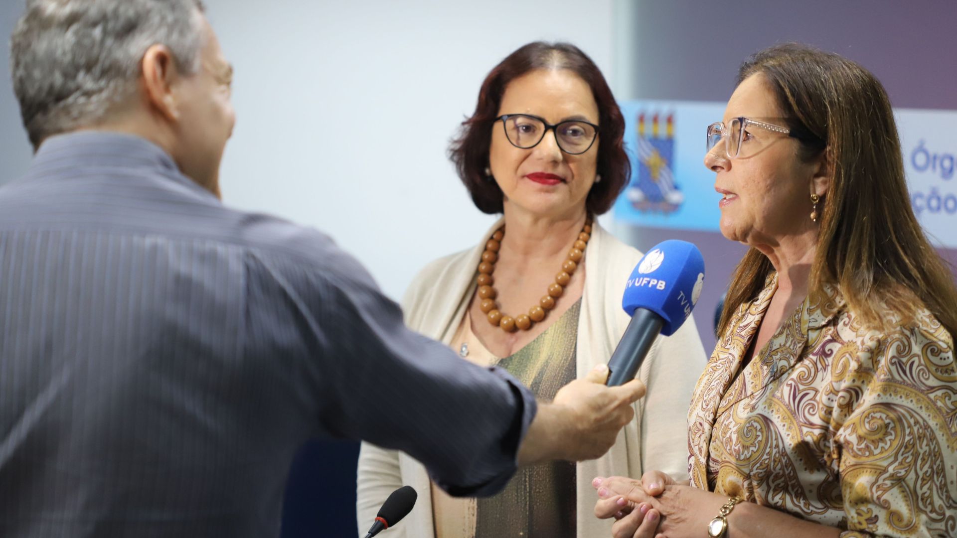 Coletiva de imprensa marca o balanço dos seis primeiros meses de gestão da UFPB