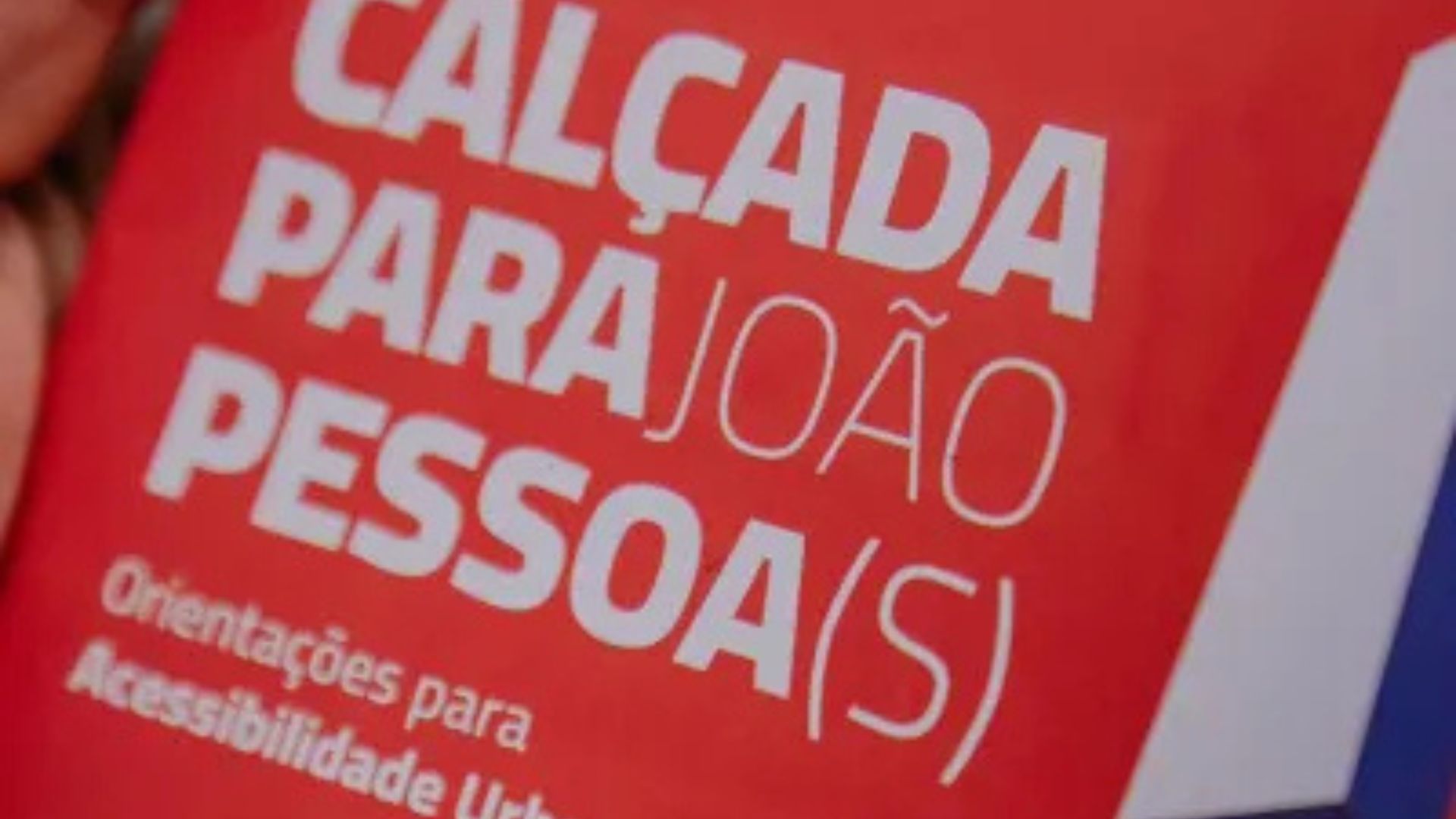 Prefeitura de João Pessoa e UFPB lançam cartilha para construção de calçadas acessíveis